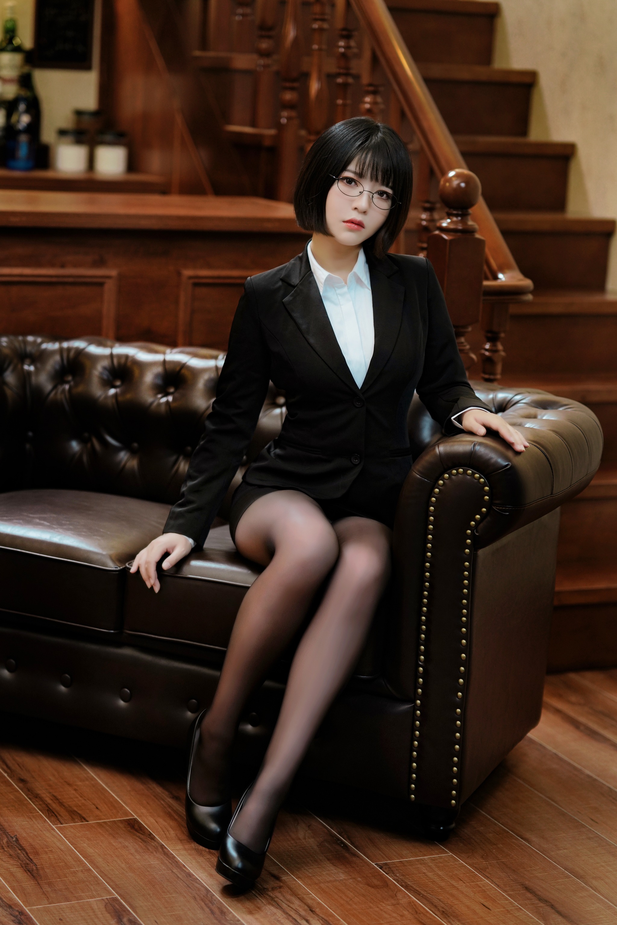 图片[1]-半半子 – NO.024 OL様 [37P]-XikXak